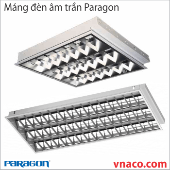 Máng đèn gắn âm trần Paragon - Thiết bị điện Paragon