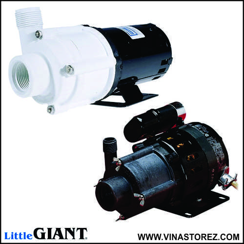 Máy bơm dẫn động từ Little Giant, bơm từ hóa chất