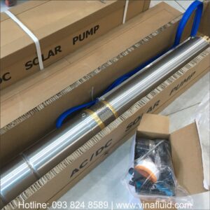 Bơm năng lượng mặt trời DC 4 inch 2200W 13m3/h 110m