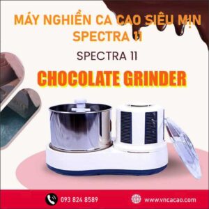 Máy nghiền sô cô la, ca cao siêu mịn SPECTRA 11
