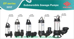 Bơm nước thải Evergush EF Series Taiwan Made