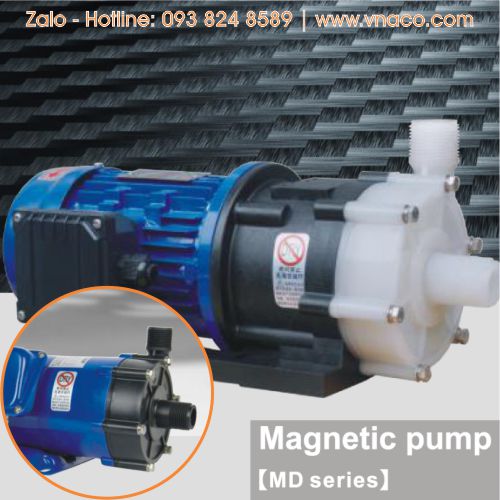 Bơm bơm hóa chất dẫn động từ Qeehua MD Series