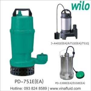 Bơm nước thải WILO dòng PD