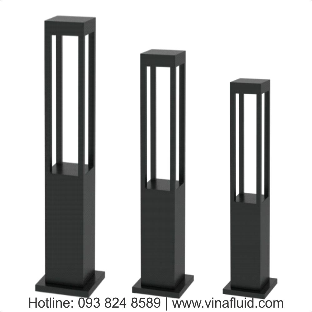 Đèn LED sân vườn nấm vuông đế dài 7W
